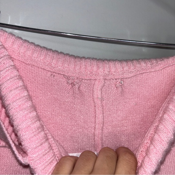 Frankie's Bikinis Cloud Knit Set Valentine Pink - Picture 14 of 14